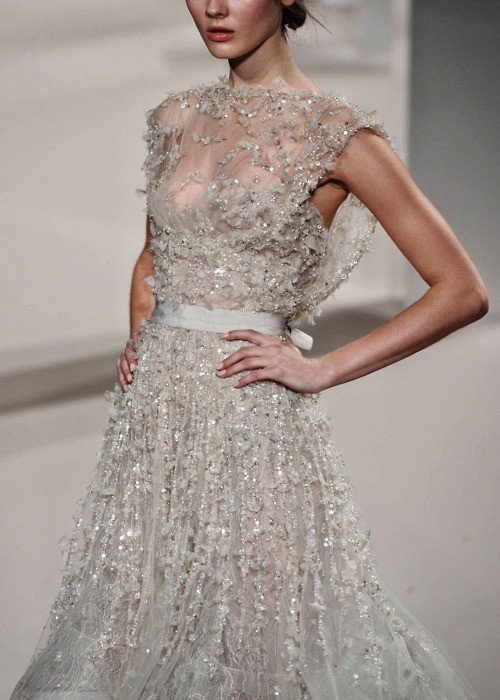 a gown